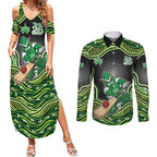 Melbourne Stars NAIDOC Week 2026 Couples Matching Summer Maxi Dress and Long Sleeve Button Shirt Aboriginal Indigenous - 50 Years of Deadly