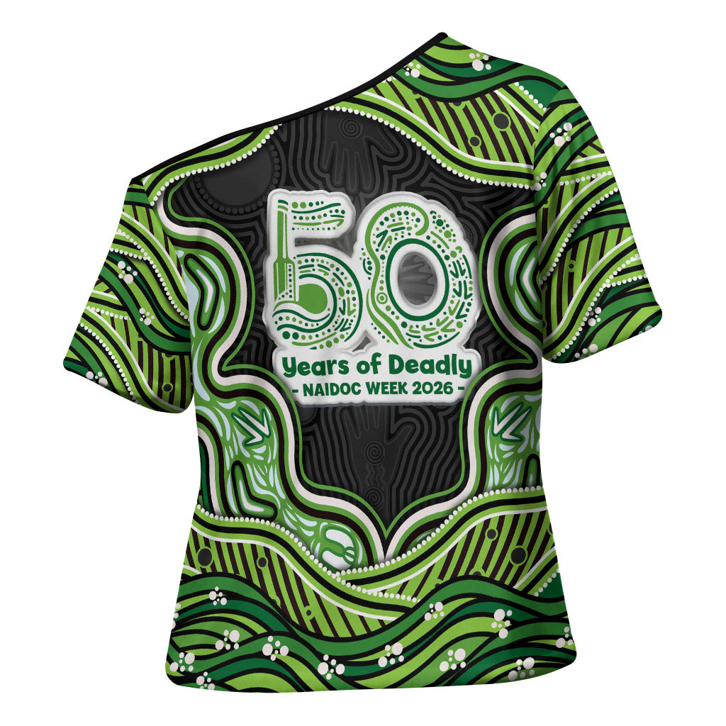Melbourne Stars NAIDOC Week 2026 Cross Shoulder Shirt Aboriginal Indigenous - 50 Years of Deadly