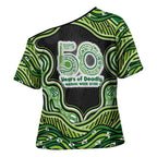 Melbourne Stars NAIDOC Week 2026 Cross Shoulder Shirt Aboriginal Indigenous - 50 Years of Deadly