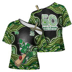 Melbourne Stars NAIDOC Week 2026 Cross Shoulder Shirt Aboriginal Indigenous - 50 Years of Deadly