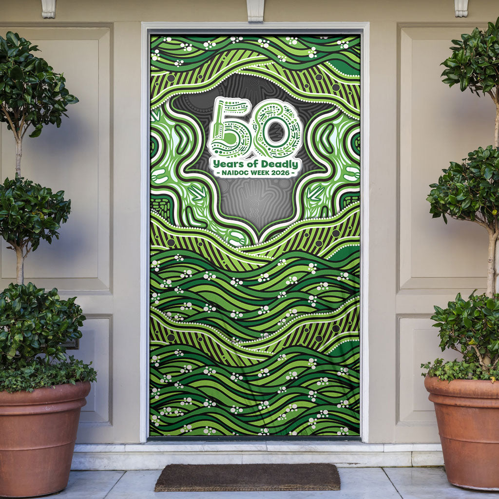 Melbourne Stars NAIDOC Week 2026 Door Cover Aboriginal Indigenous - 50 Years of Deadly