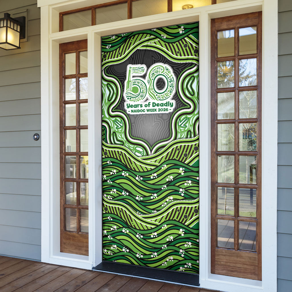 Melbourne Stars NAIDOC Week 2026 Door Cover Aboriginal Indigenous - 50 Years of Deadly