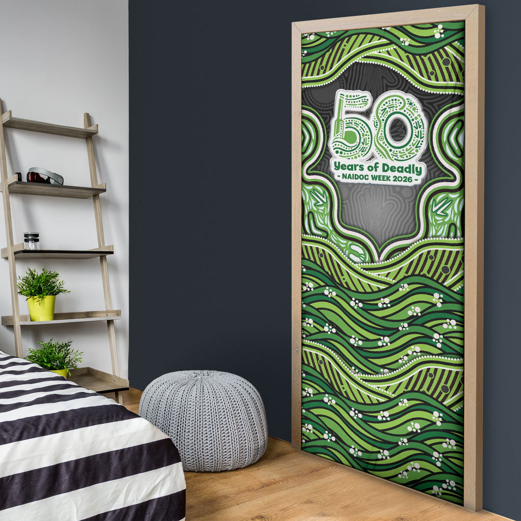 Melbourne Stars NAIDOC Week 2026 Door Cover Aboriginal Indigenous - 50 Years of Deadly