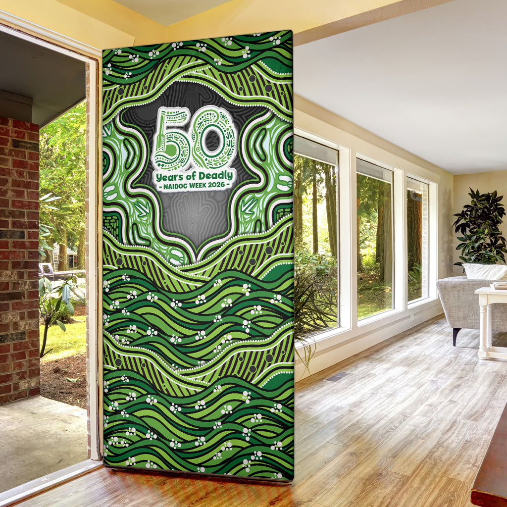 Melbourne Stars NAIDOC Week 2026 Door Cover Aboriginal Indigenous - 50 Years of Deadly