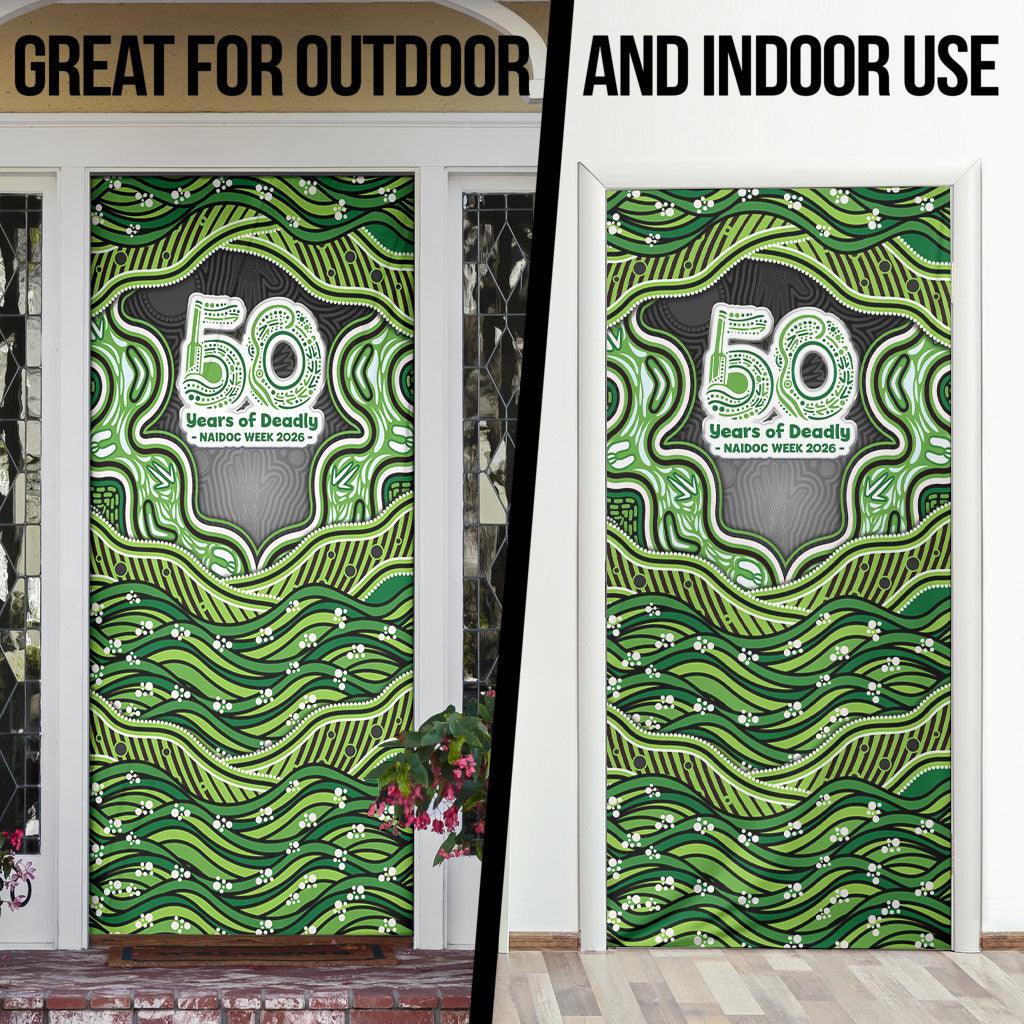 Melbourne Stars NAIDOC Week 2026 Door Cover Aboriginal Indigenous - 50 Years of Deadly