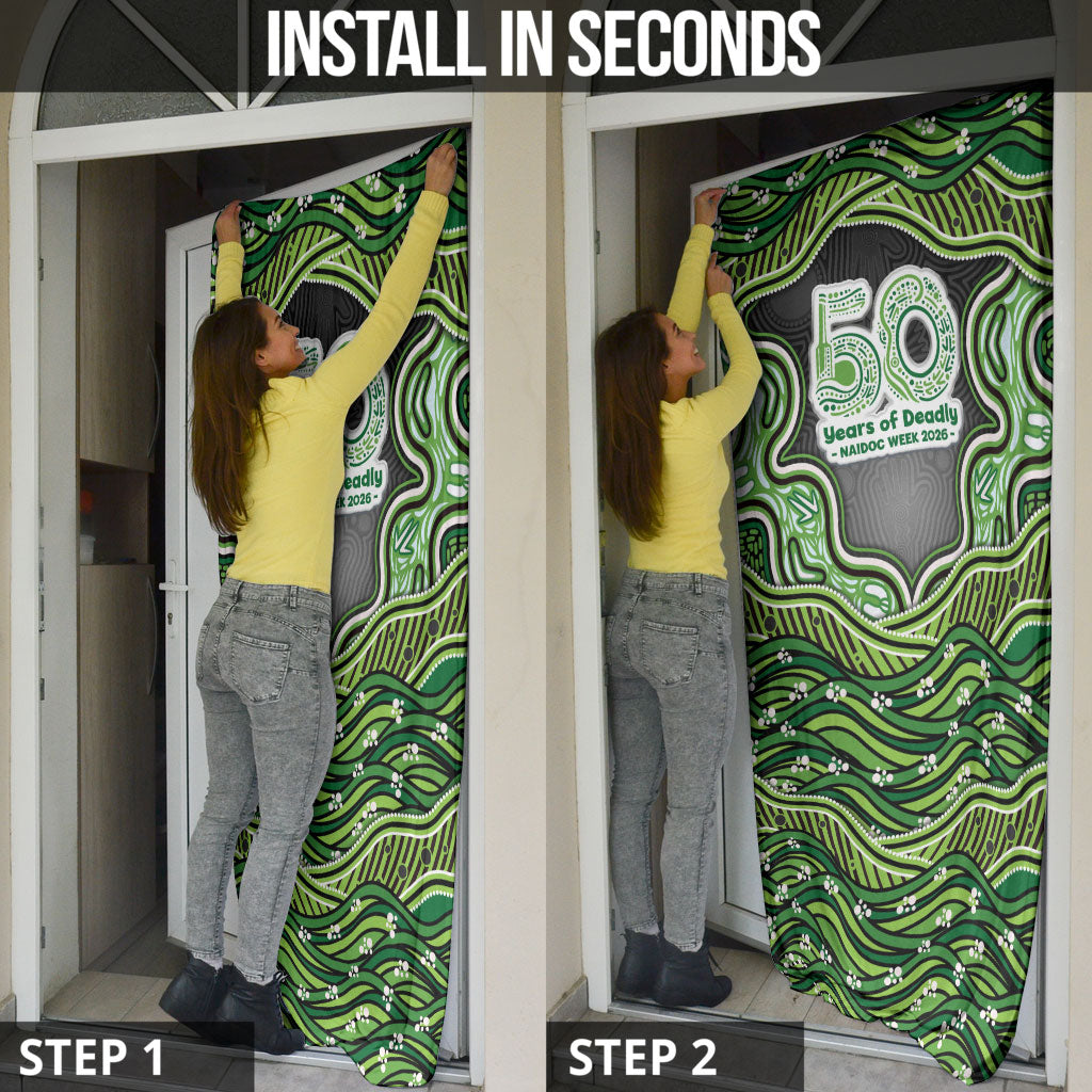 Melbourne Stars NAIDOC Week 2026 Door Cover Aboriginal Indigenous - 50 Years of Deadly