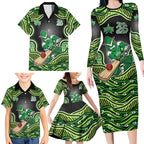 Melbourne Stars NAIDOC Week 2026 Family Matching Long Sleeve Bodycon Dress and Hawaiian Shirt Aboriginal Indigenous - 50 Years of Deadly