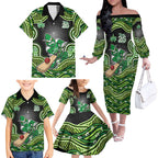Melbourne Stars NAIDOC Week 2026 Family Matching Off The Shoulder Long Sleeve Dress and Hawaiian Shirt Aboriginal Indigenous - 50 Years of Deadly