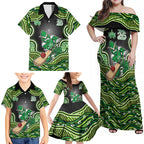 Melbourne Stars NAIDOC Week 2026 Family Matching Off Shoulder Maxi Dress and Hawaiian Shirt Aboriginal Indigenous - 50 Years of Deadly