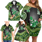 Melbourne Stars NAIDOC Week 2026 Family Matching Off Shoulder Short Dress and Hawaiian Shirt Aboriginal Indigenous - 50 Years of Deadly