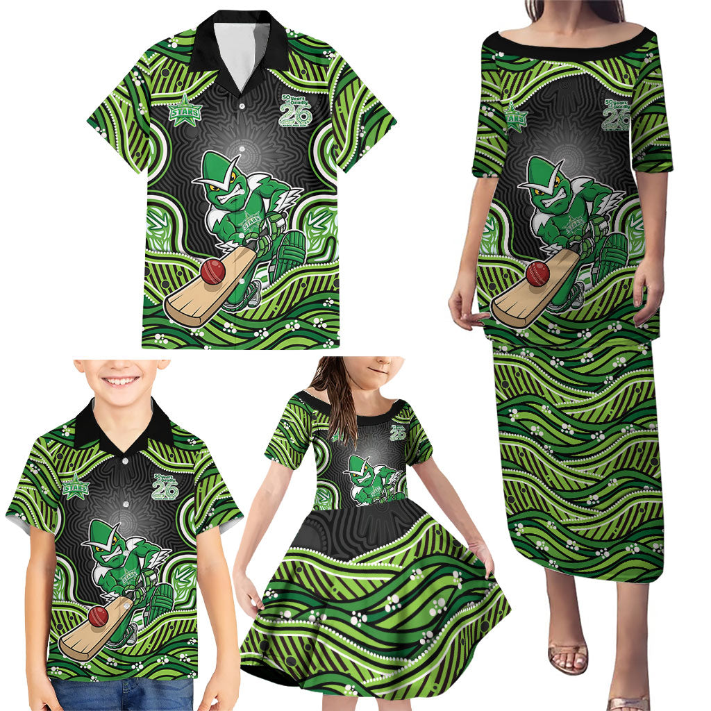 Melbourne Stars NAIDOC Week 2026 Family Matching Puletasi and Hawaiian Shirt Aboriginal Indigenous - 50 Years of Deadly