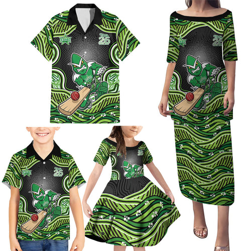 Melbourne Stars NAIDOC Week 2026 Family Matching Puletasi and Hawaiian Shirt Aboriginal Indigenous - 50 Years of Deadly