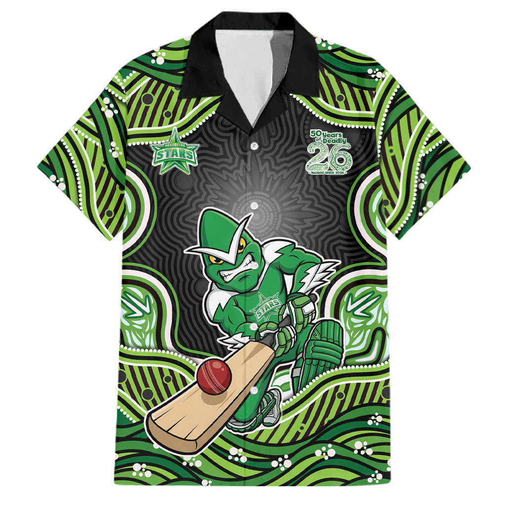 Melbourne Stars NAIDOC Week 2026 Family Matching Puletasi and Hawaiian Shirt Aboriginal Indigenous - 50 Years of Deadly