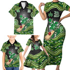 Melbourne Stars NAIDOC Week 2026 Family Matching Short Sleeve Bodycon Dress and Hawaiian Shirt Aboriginal Indigenous - 50 Years of Deadly