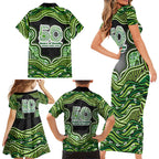 Melbourne Stars NAIDOC Week 2026 Family Matching Short Sleeve Bodycon Dress and Hawaiian Shirt Aboriginal Indigenous - 50 Years of Deadly