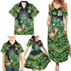 Melbourne Stars NAIDOC Week 2026 Family Matching Summer Maxi Dress and Hawaiian Shirt Aboriginal Indigenous - 50 Years of Deadly