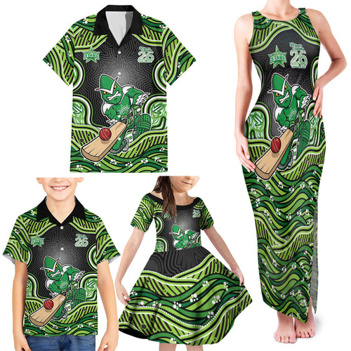 Melbourne Stars NAIDOC Week 2026 Family Matching Tank Maxi Dress and Hawaiian Shirt Aboriginal Indigenous - 50 Years of Deadly