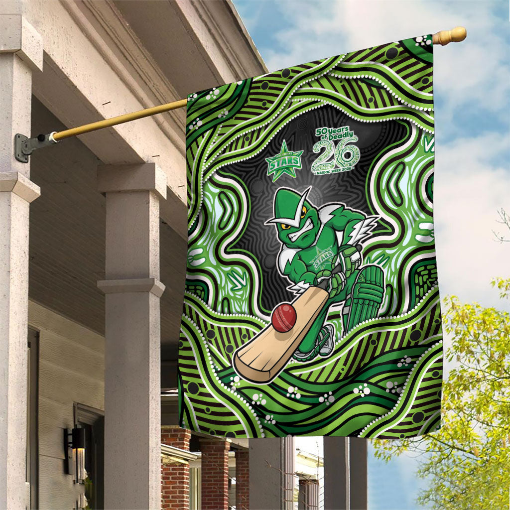 Melbourne Stars NAIDOC Week 2026 Garden Flag Aboriginal Indigenous - 50 Years of Deadly