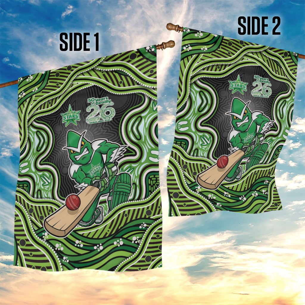 Melbourne Stars NAIDOC Week 2026 Garden Flag Aboriginal Indigenous - 50 Years of Deadly
