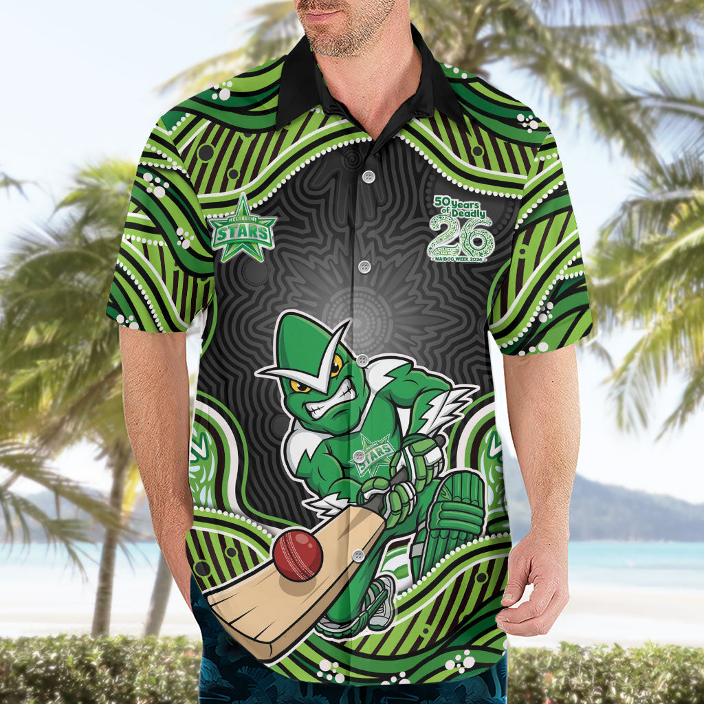 Melbourne Stars NAIDOC Week 2026 Hawaiian Shirt Aboriginal Indigenous - 50 Years of Deadly