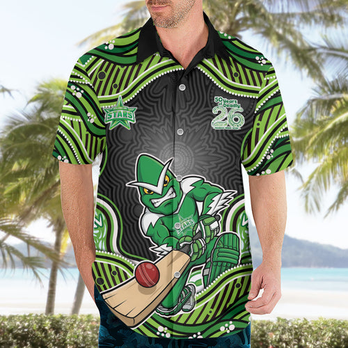 Melbourne Stars NAIDOC Week 2026 Hawaiian Shirt Aboriginal Indigenous - 50 Years of Deadly