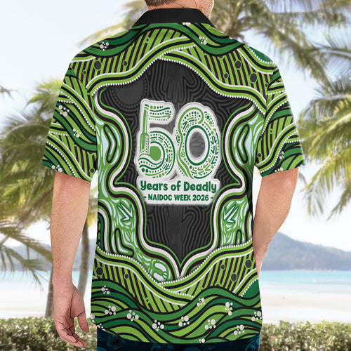 Melbourne Stars NAIDOC Week 2026 Hawaiian Shirt Aboriginal Indigenous - 50 Years of Deadly
