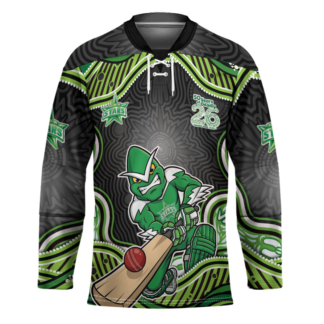 Melbourne Stars NAIDOC Week 2026 Hockey Jersey Aboriginal Indigenous - 50 Years of Deadly