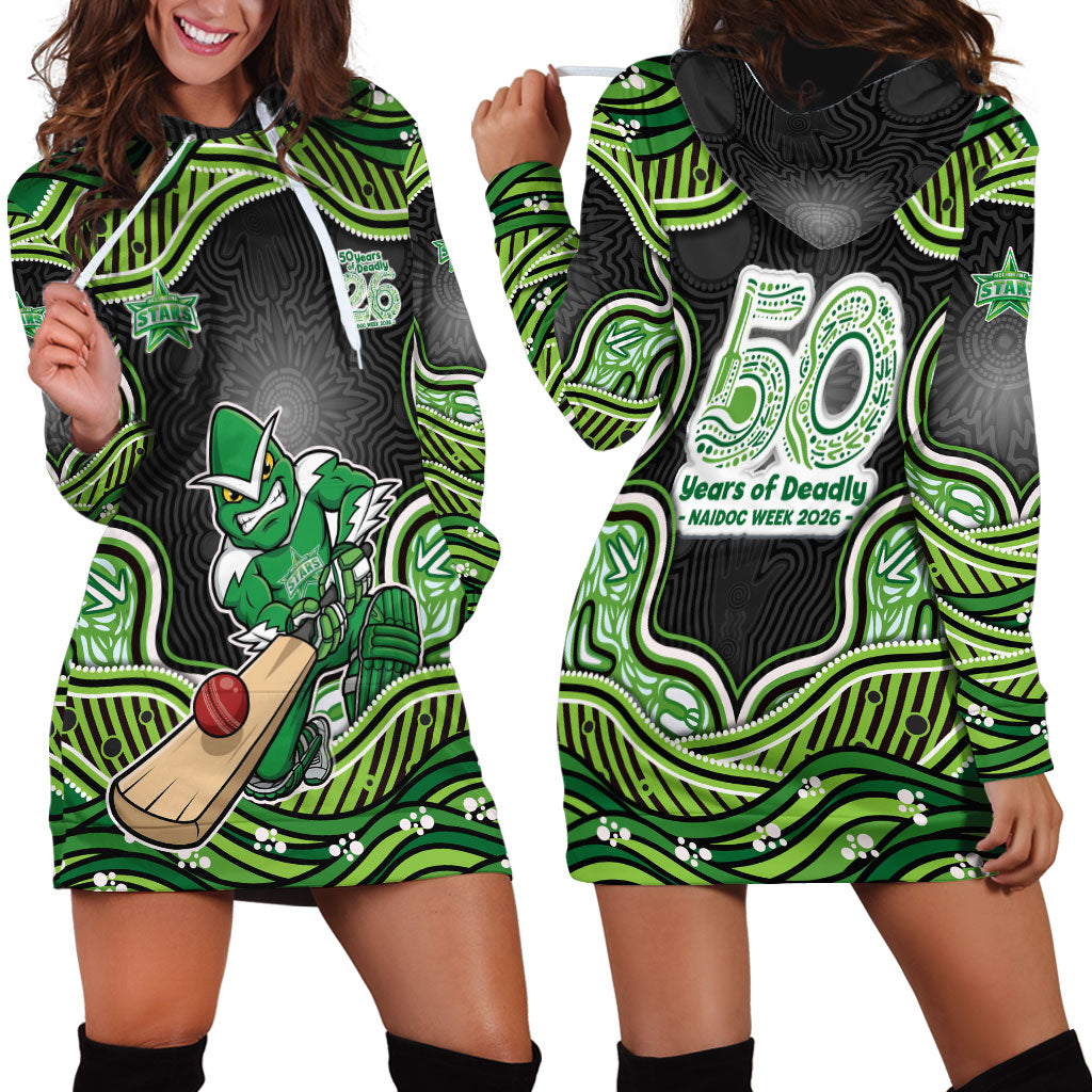 Melbourne Stars NAIDOC Week 2026 Hoodie Dress Aboriginal Indigenous - 50 Years of Deadly