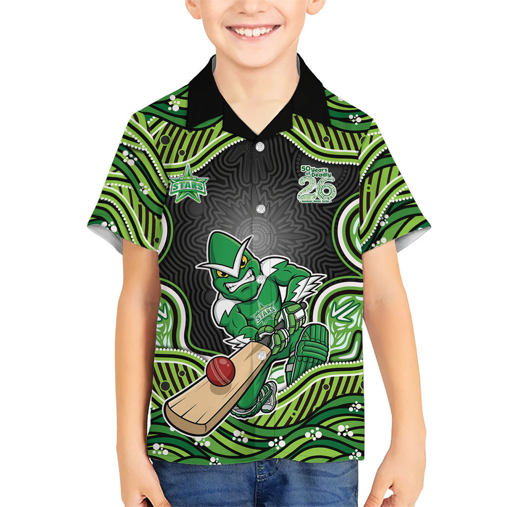 Melbourne Stars NAIDOC Week 2026 Kid Hawaiian Shirt Aboriginal Indigenous - 50 Years of Deadly
