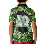 Melbourne Stars NAIDOC Week 2026 Kid Polo Shirt Aboriginal Indigenous - 50 Years of Deadly