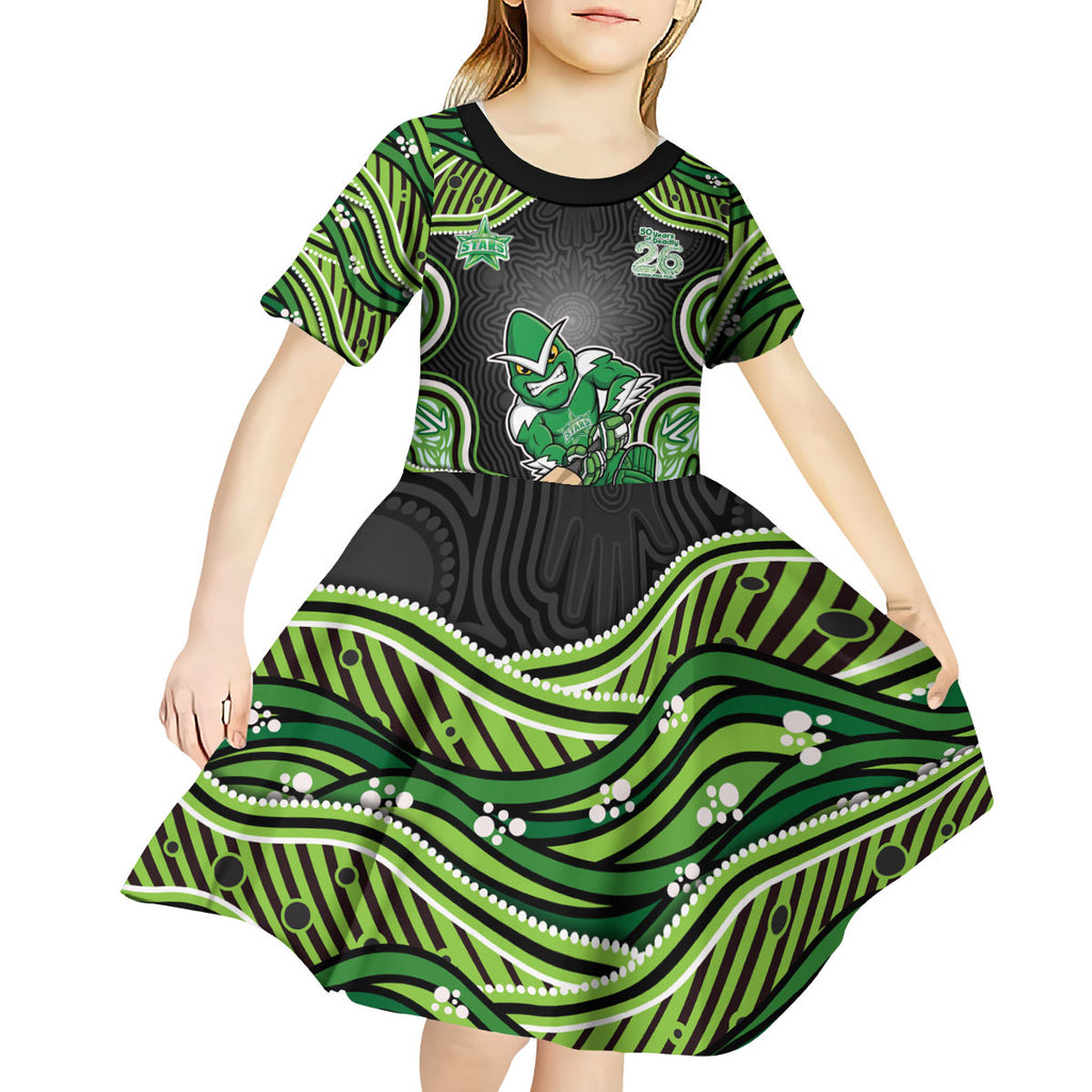 Melbourne Stars NAIDOC Week 2026 Kid Short Sleeve Dress Aboriginal Indigenous - 50 Years of Deadly