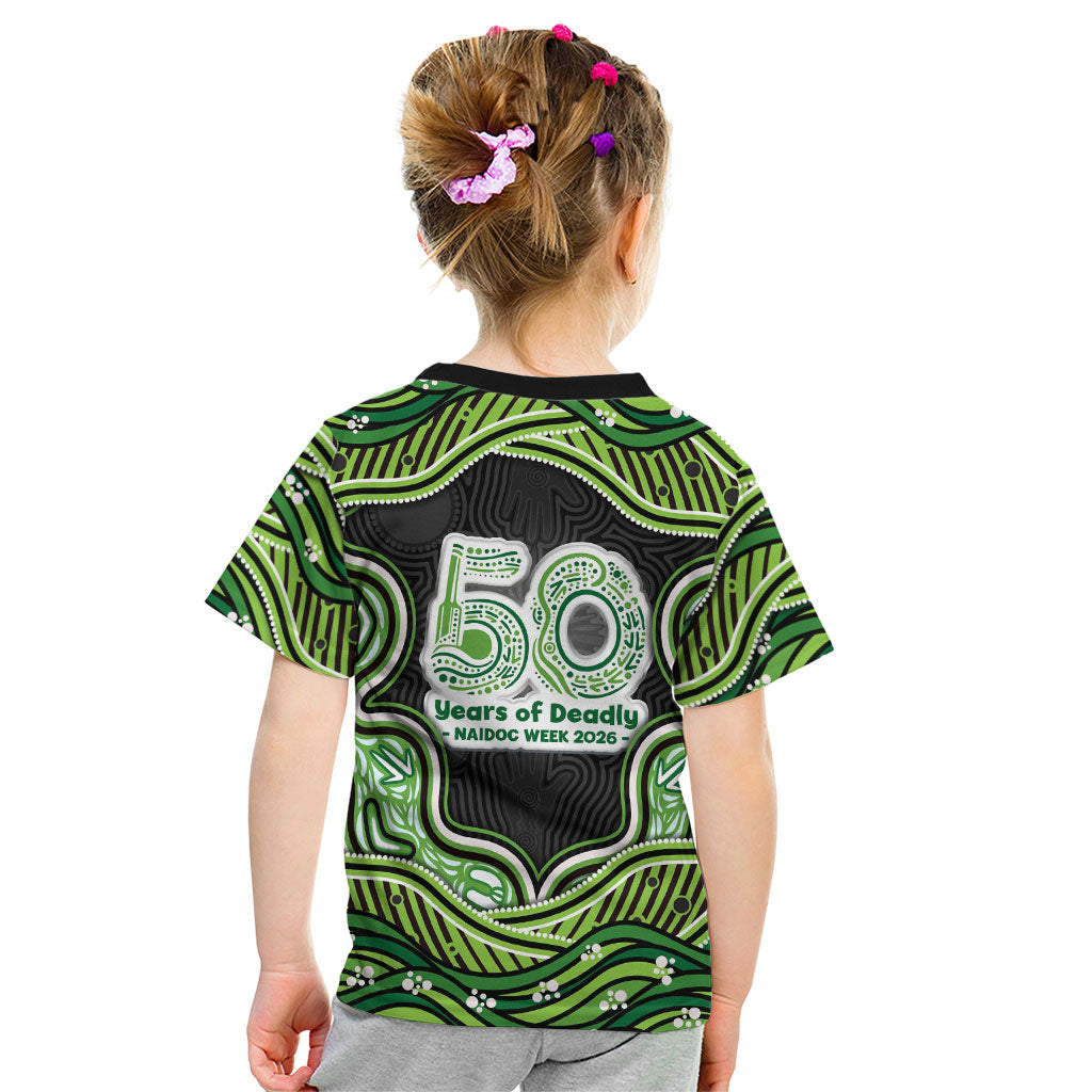 Melbourne Stars NAIDOC Week 2026 Kid T Shirt Aboriginal Indigenous - 50 Years of Deadly