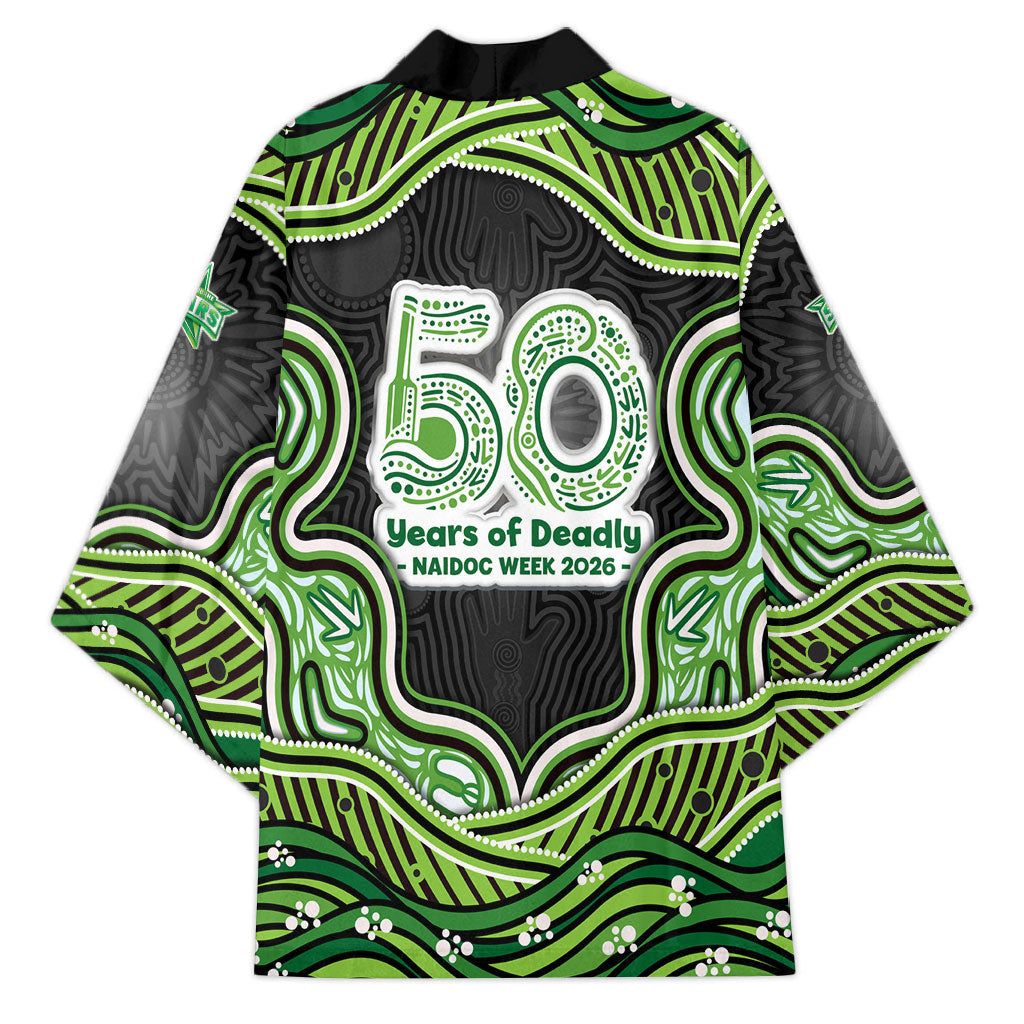 Melbourne Stars NAIDOC Week 2026 Kimono Aboriginal Indigenous - 50 Years of Deadly