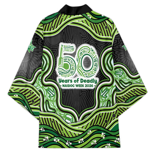 Melbourne Stars NAIDOC Week 2026 Kimono Aboriginal Indigenous - 50 Years of Deadly