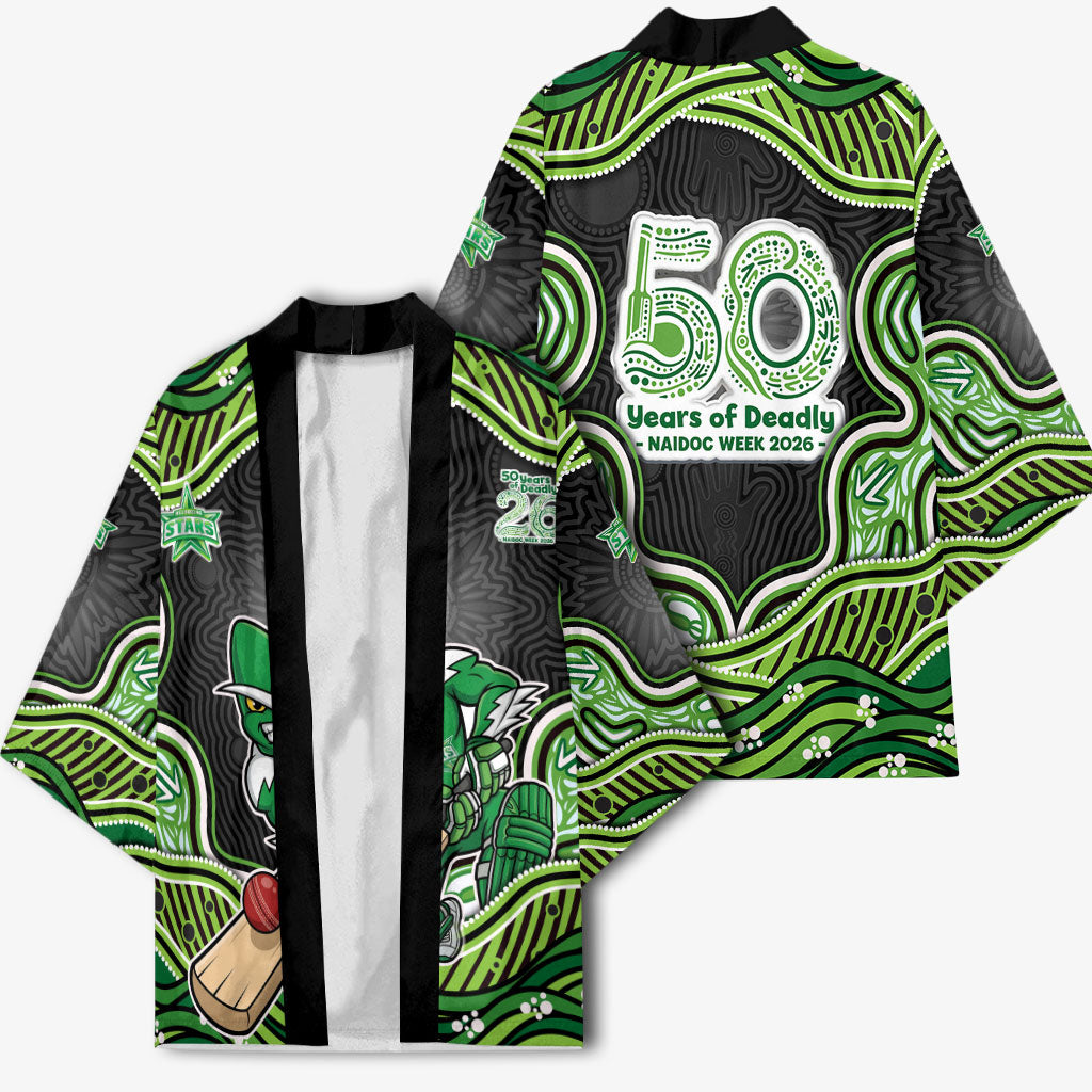Melbourne Stars NAIDOC Week 2026 Kimono Aboriginal Indigenous - 50 Years of Deadly