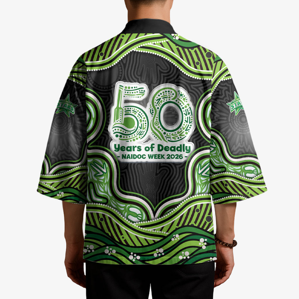 Melbourne Stars NAIDOC Week 2026 Kimono Aboriginal Indigenous - 50 Years of Deadly