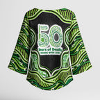 Melbourne Stars NAIDOC Week 2026 Kimono Sleeve Blouse Aboriginal Indigenous - 50 Years of Deadly