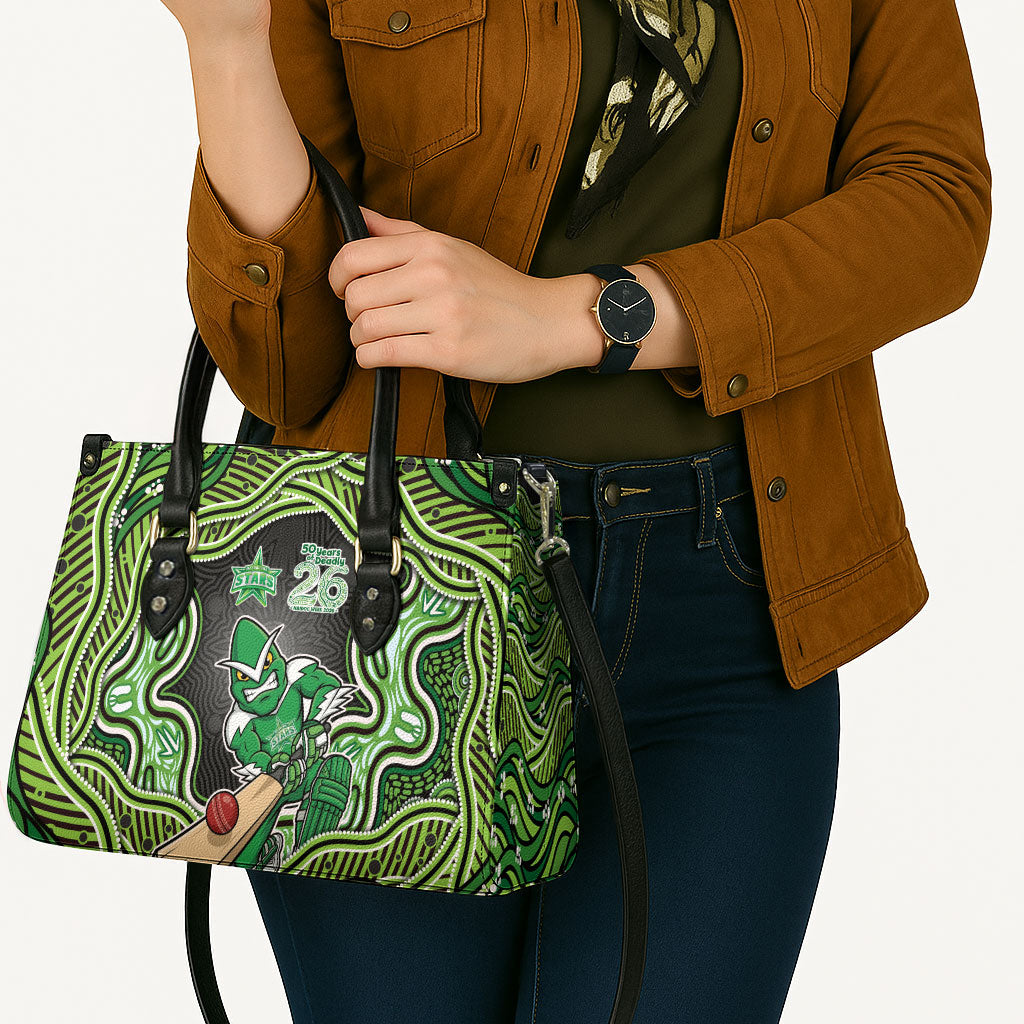Melbourne Stars NAIDOC Week 2026 Leather Bag Aboriginal Indigenous - 50 Years of Deadly