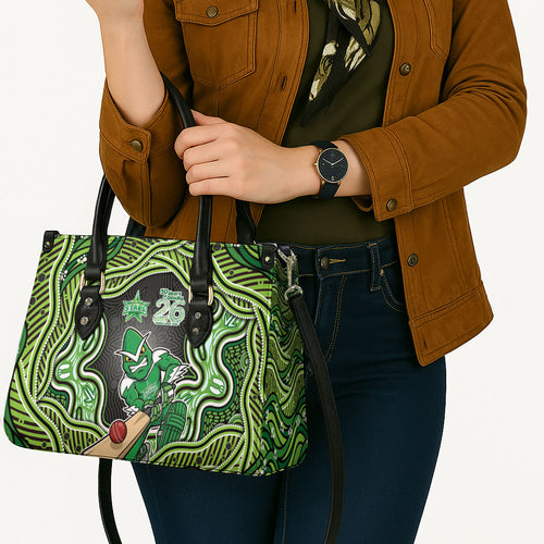Melbourne Stars NAIDOC Week 2026 Leather Bag Aboriginal Indigenous - 50 Years of Deadly