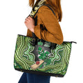 Melbourne Stars NAIDOC Week 2026 Leather Tote Bag Aboriginal Indigenous - 50 Years of Deadly