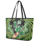 Melbourne Stars NAIDOC Week 2026 Leather Tote Bag Aboriginal Indigenous - 50 Years of Deadly