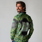 Melbourne Stars NAIDOC Week 2026 Long Sleeve Polo Shirt Aboriginal Indigenous - 50 Years of Deadly