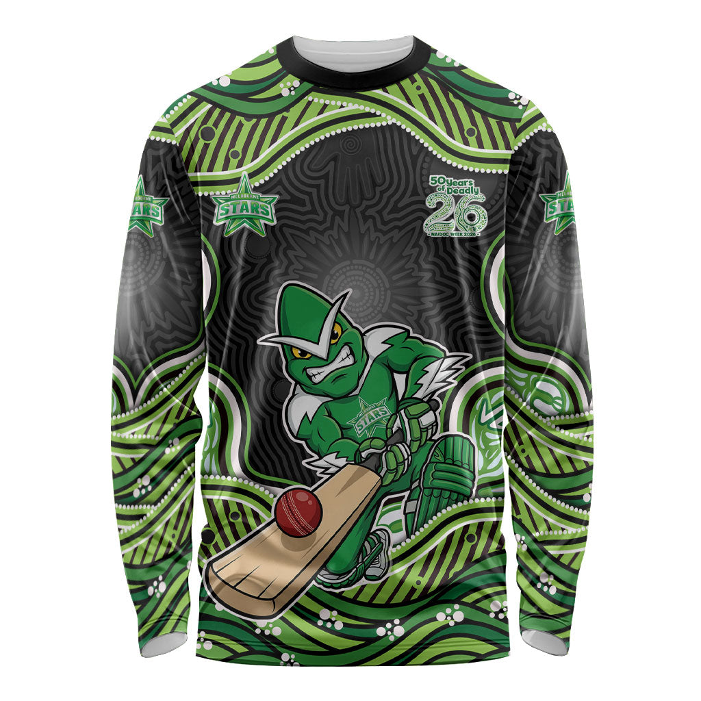 Melbourne Stars NAIDOC Week 2026 Long Sleeve Shirt Aboriginal Indigenous - 50 Years of Deadly