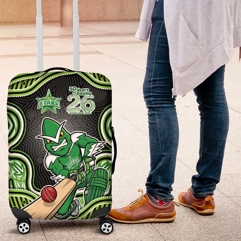 Melbourne Stars NAIDOC Week 2026 Luggage Cover Aboriginal Indigenous - 50 Years of Deadly