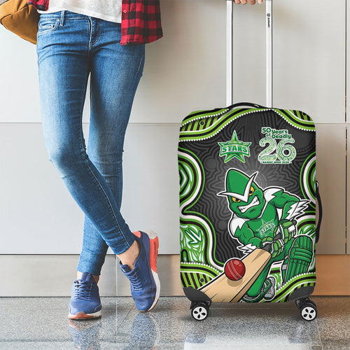 Melbourne Stars NAIDOC Week 2026 Luggage Cover Aboriginal Indigenous - 50 Years of Deadly