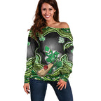 Melbourne Stars NAIDOC Week 2026 Off Shoulder Sweater Aboriginal Indigenous - 50 Years of Deadly