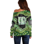 Melbourne Stars NAIDOC Week 2026 Off Shoulder Sweater Aboriginal Indigenous - 50 Years of Deadly
