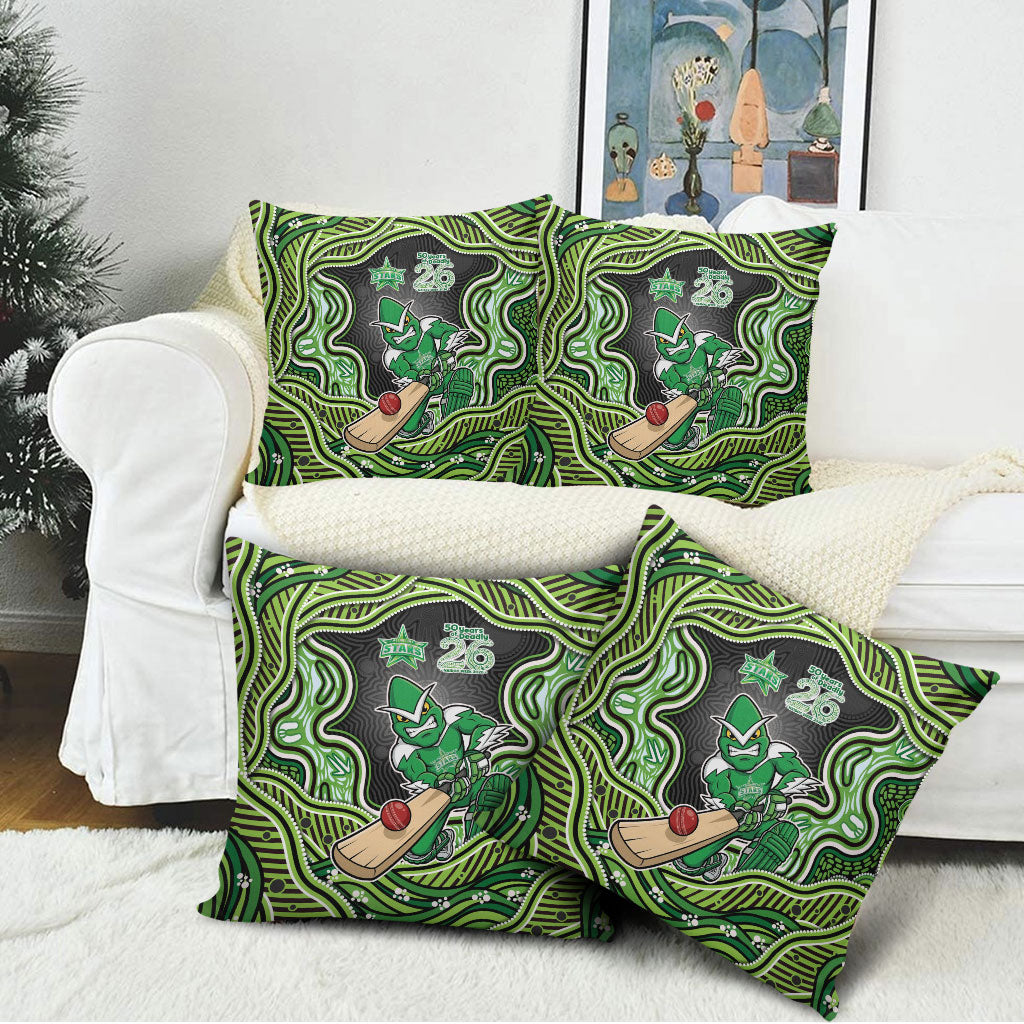 Melbourne Stars NAIDOC Week 2026 Pillow Cover Aboriginal Indigenous - 50 Years of Deadly
