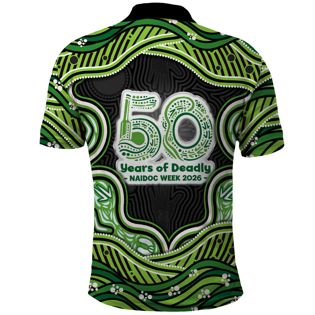 Melbourne Stars NAIDOC Week 2026 Polo Shirt Aboriginal Indigenous - 50 Years of Deadly