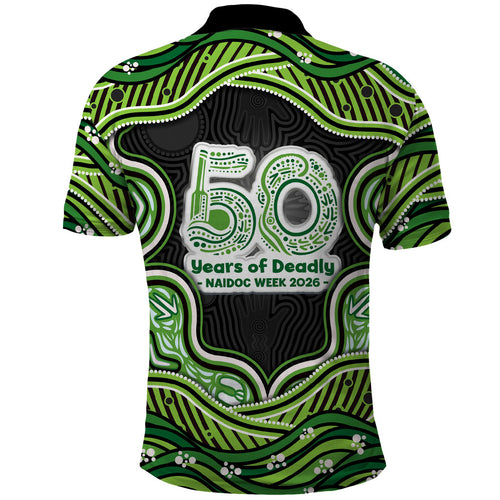 Melbourne Stars NAIDOC Week 2026 Polo Shirt Aboriginal Indigenous - 50 Years of Deadly